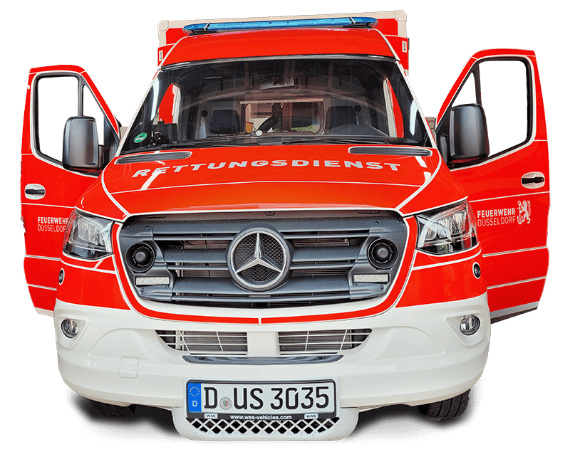 Fire department-dusseldorf-HP-Labortechnik dire department dusseldorf ambulance